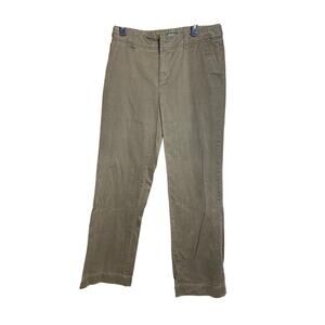 Eddie Bauer Brown Cargo Fashion Fit Work Slacks Medium